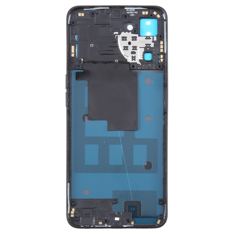 For Realme V30 Original Battery Back Cover with Middle Frame(Black) - Back Cover by buy2fix | Online Shopping UK | buy2fix