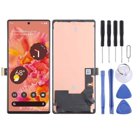 For Google Pixel 6 GB7N6 G9S9B16 OLED LCD Screen Digitizer Full Assembly with Frame - LCD Screen by buy2fix | Online Shopping UK | buy2fix