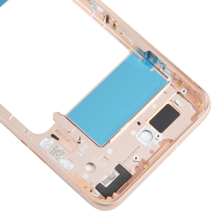 For Google Pixel 8 Original Front Housing LCD Frame Bezel Plate (Gold) - Full Housing Cover by buy2fix | Online Shopping UK | buy2fix