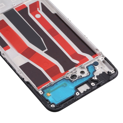 For OPPO Reno5 Z Front Housing LCD Frame Bezel Plate - Frame Bezel Plate by buy2fix | Online Shopping UK | buy2fix