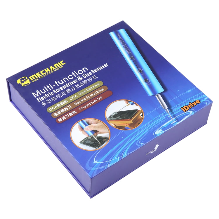 MECHANIC iDrive Multifunction Electric OCA Glue Remover Screwdriver Set -  by MECHANIC | Online Shopping UK | buy2fix