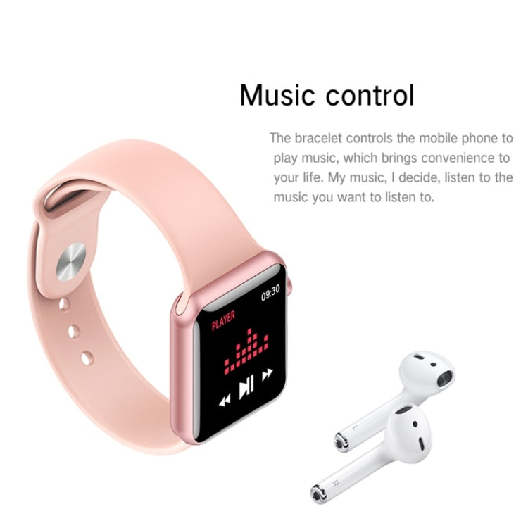 P10 1.3inch IPS Color Screen Smart Watch IP67 Waterproof,Support Call Reminder/Heart Rate Monitoring/Blood Pressure Monitoring/Sleep Monitoring(Pink) - Smart Wear by buy2fix | Online Shopping UK | buy2fix