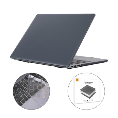 ENKAY for Huawei MateBook D 15  / Honor MagicBook 15 US Version 2 in 1 Crystal Protective Case with TPU Keyboard Film(Black) - Screen & Keyboard Cover by ENKAY | Online Shopping UK | buy2fix