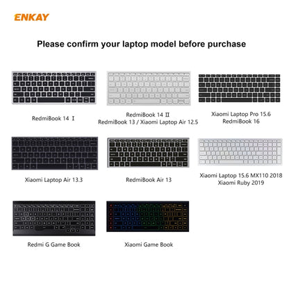 For Xiaomi Game Book ENKAY Ultrathin Soft TPU Keyboard Protector Film, US Version - Computer & Networking by ENKAY | Online Shopping UK | buy2fix