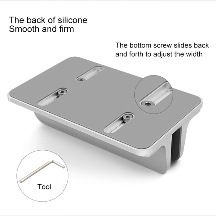 Aluminum Alloy Laptop Stand Cooling Storage Base - Computer & Networking by buy2fix | Online Shopping UK | buy2fix