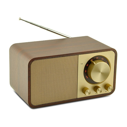 OneDer JY-66 Wooden Wireless BT5.0 Retro Classic Speaker FM Radio Support TF / U-Disk / AUX - Apple Accessories by OneDer | Online Shopping UK | buy2fix