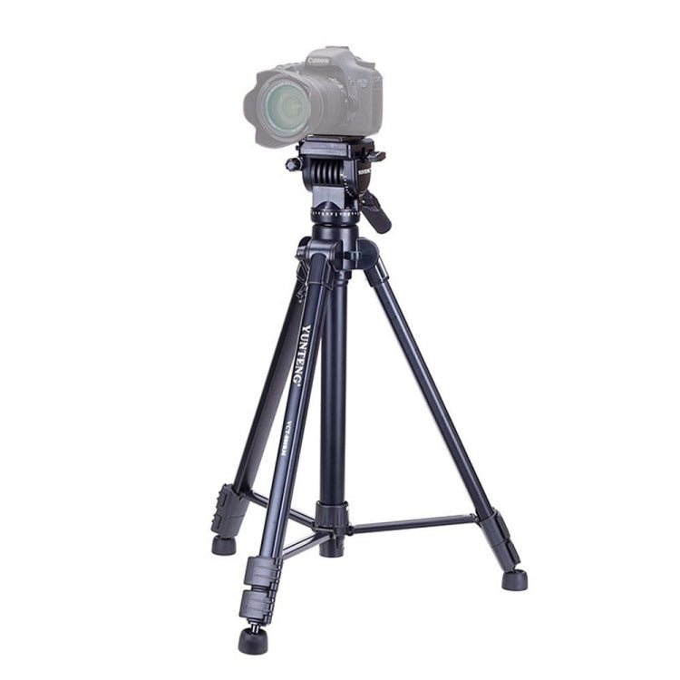 YUNTENG VCT-880 Aluminum Alloy Tripod Mount with Three-Dimensional Tripod Head - Camera Accessories by buy2fix | Online Shopping UK | buy2fix