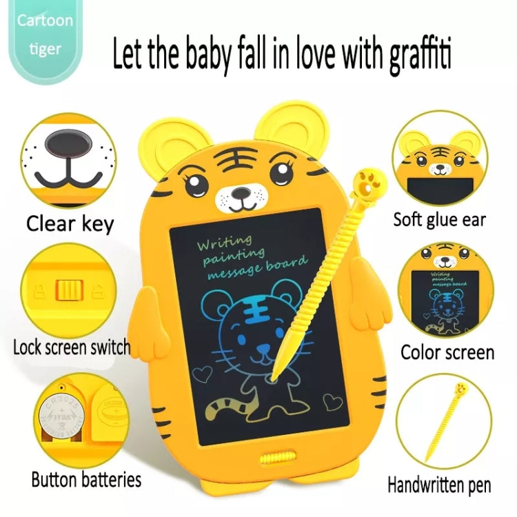 HYD-8511 Cartoon KIds LCD ABS Graffiti Drawing Colorful Hands Writing Board - Consumer Electronics by buy2fix | Online Shopping UK | buy2fix