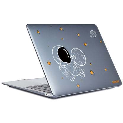 For MacBook Air 13.3 2018 A1932 ENKAY Hat-Prince 3 in 1 Spaceman Pattern Laotop Protective Crystal Case with TPU Keyboard Film / Anti-dust Plugs, Version:EU(Spaceman No.5) - MacBook Air Cases by ENKAY | Online Shopping UK | buy2fix