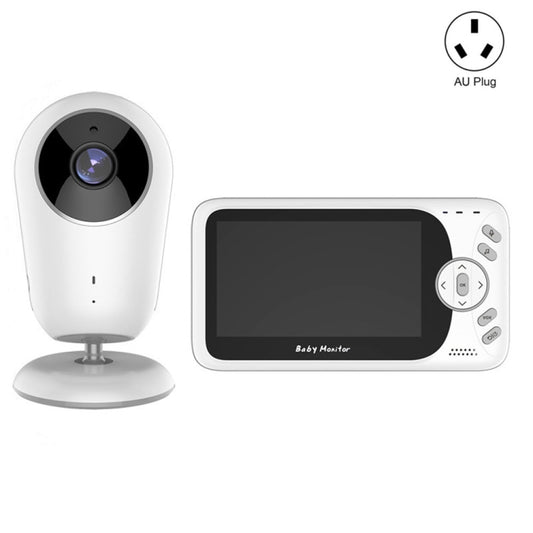 VB608 4.3 inch Wireless Video Baby Monitor IR LED Night Vision Intercom Surveillance Camera(AU Plug) - Security by buy2fix | Online Shopping UK | buy2fix