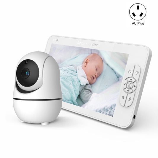 SM70PTZ 7 inch Screen 2.4GHz Wireless Digital Baby Monitor,  Auto Night Vision / Two-way Voice Intercom(AU Plug) - Security by buy2fix | Online Shopping UK | buy2fix