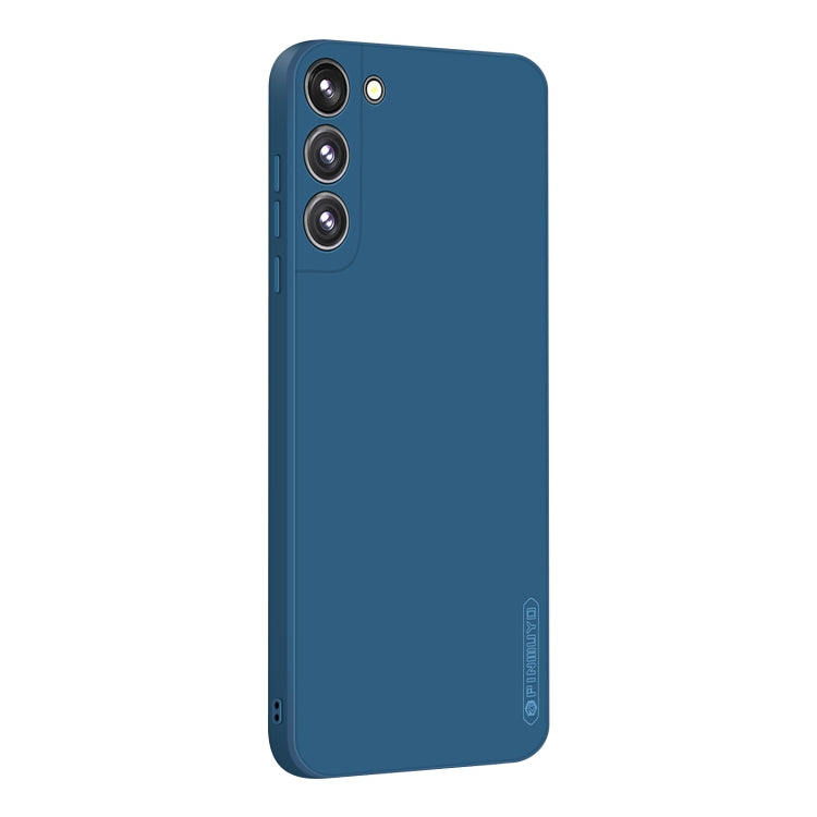 For Samsung Galaxy S23 5G PINWUYO Sense Series Liquid Silicone TPU Phone Case(Blue) - Galaxy S23 5G Cases by PINWUYO | Online Shopping UK | buy2fix