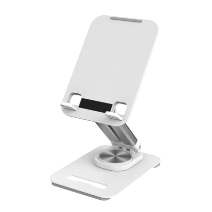 K29 Foldable Lazy Desk Mobile Phone Tablet Stand(White) - Desktop Holder by buy2fix | Online Shopping UK | buy2fix