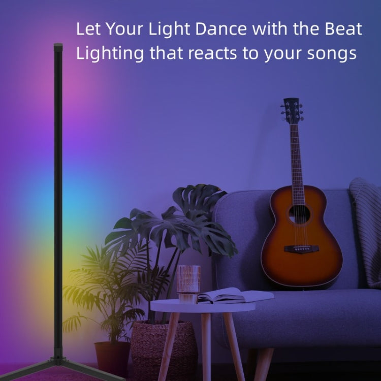 SAL004B USB Plug Home Bar Atmosphere Music Ambient RGB LED Floor Light -  by buy2fix | Online Shopping UK | buy2fix