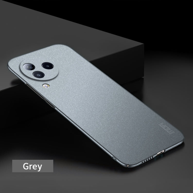 For Xiaomi Civi 3 MOFI Fandun Series Frosted PC Ultra-thin All-inclusive Phone Case(Gray) - Xiaomi Cases by MOFI | Online Shopping UK | buy2fix