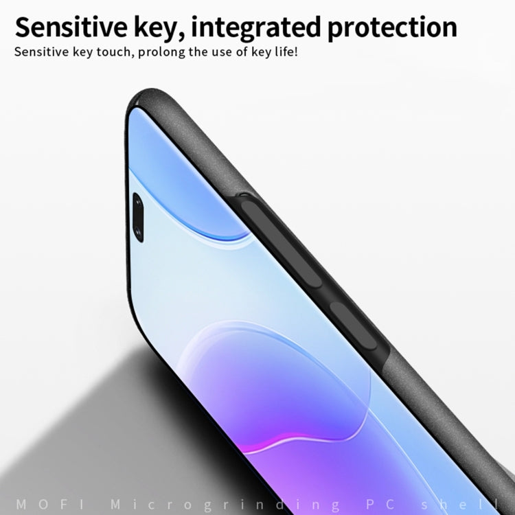 For Xiaomi Civi 3 MOFI Fandun Series Frosted PC Ultra-thin All-inclusive Phone Case(Gray) - Xiaomi Cases by MOFI | Online Shopping UK | buy2fix