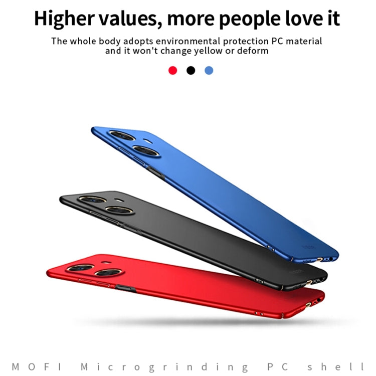 For Huawei Enjoy 60 MOFI Micro-Frosted PC Ultra-thin Hard Phone Case(Blue) - Huawei Cases by MOFI | Online Shopping UK | buy2fix