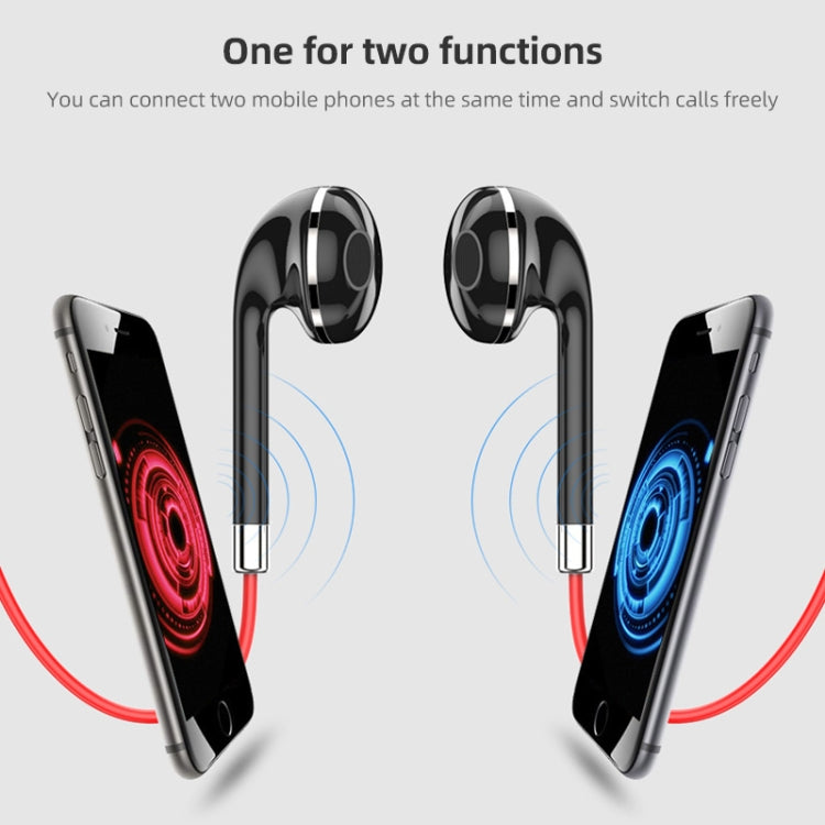 BT313 Magnetic Earbuds Sport Wireless Headphone Handsfree bluetooth HD Stereo Bass Headsets with Mic(Black) - Sport Earphone by buy2fix | Online Shopping UK | buy2fix