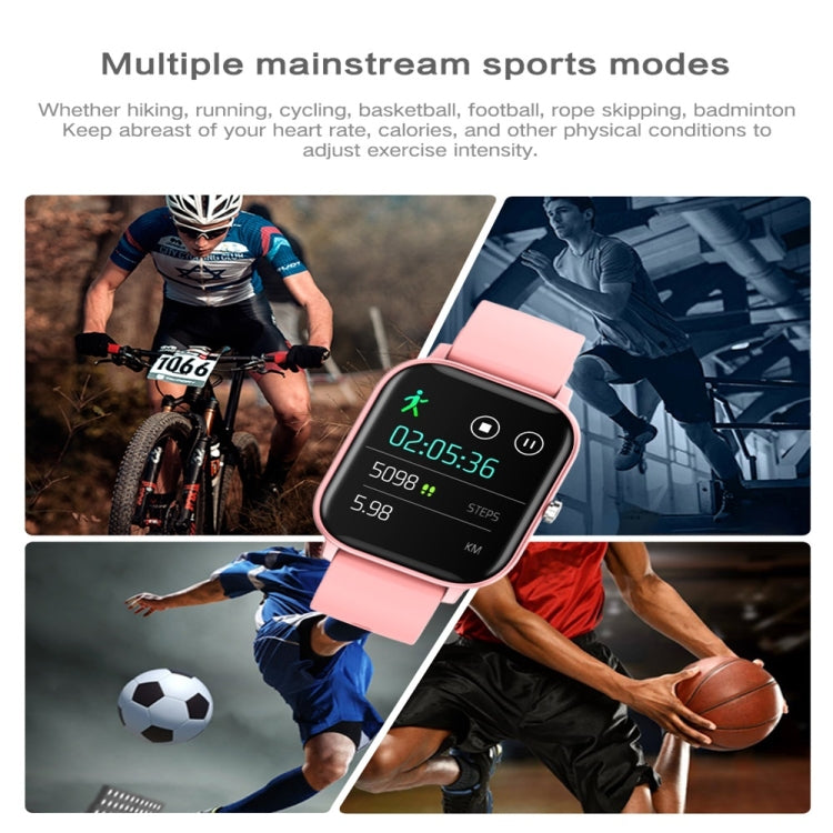 P8 1.4 inch Color Screen Smart Watch IPX7 Waterproof,Support Call Reminder /Heart Rate Monitoring/Sleep Monitoring/Blood Pressure Monitoring/Blood Oxygen Monitoring(Gray) - Smart Wear by buy2fix | Online Shopping UK | buy2fix