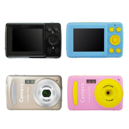 2.4 Inch 16MP 720P Mini LSR Cam Digital Camera for Kids Baby Cute Cartoon Multifunction Toy Camera Children Birthday(Gold) - Consumer Electronics by buy2fix | Online Shopping UK | buy2fix