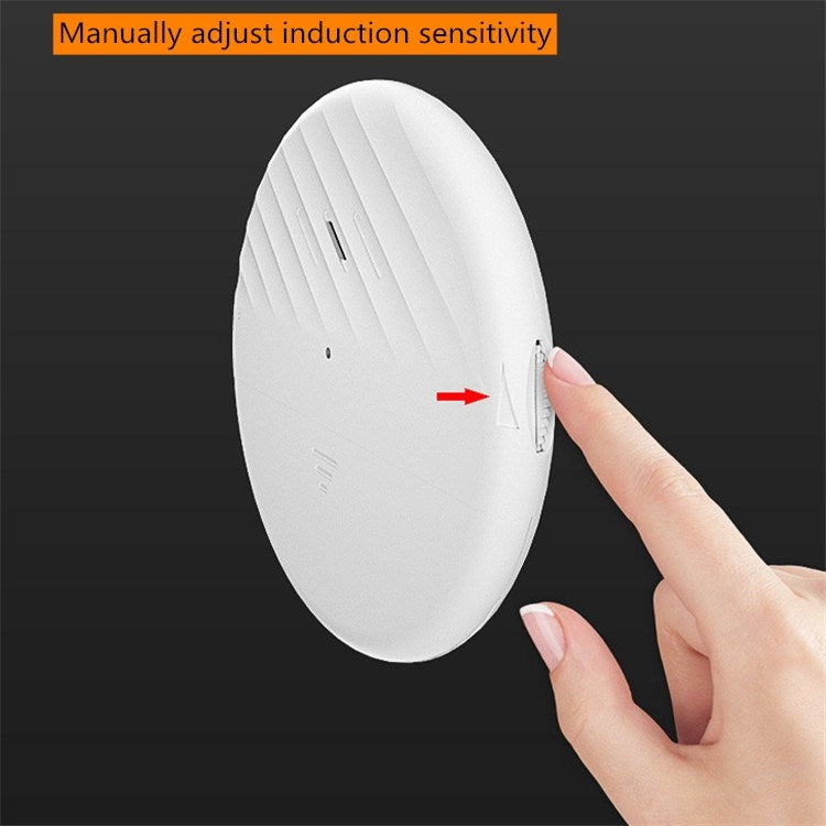 C100 125dB Vibration Sensor Alarm Door and Window Alarm Home Personal Anti-theft Alarm(White) - Security by buy2fix | Online Shopping UK | buy2fix