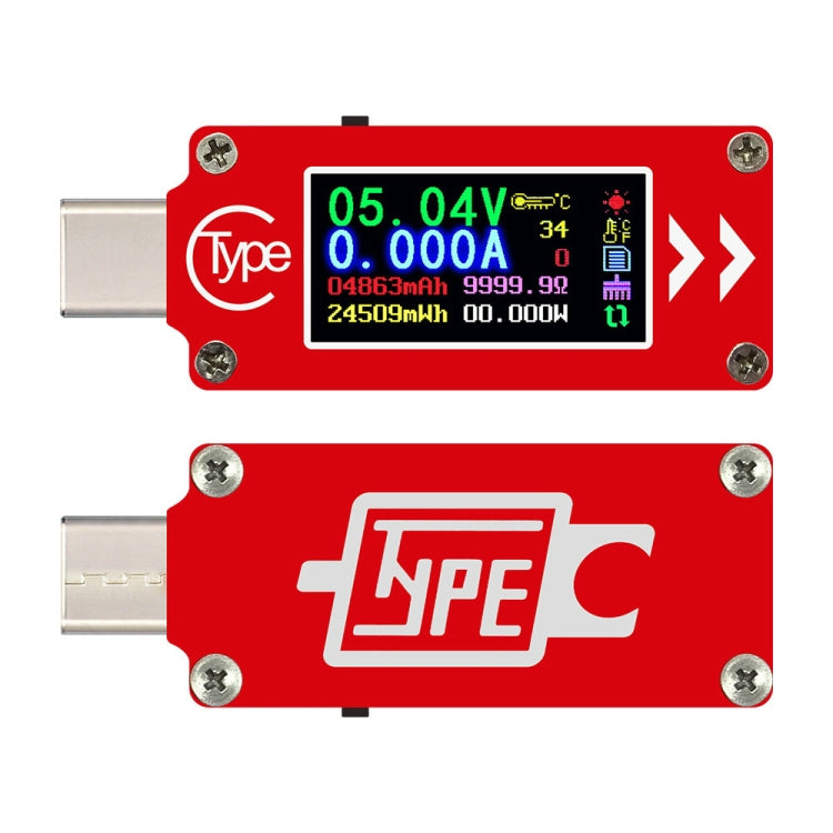 TC64 Color Ccreen PD Fast Charge Detection Type-C Voltage Current Meter Tester - Consumer Electronics by buy2fix | Online Shopping UK | buy2fix