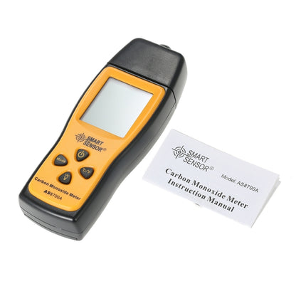 Smart Sensor AS8700A Handheld Carbon Monoxide Meter High Precision Digital CO Leak Detector Analyzer,  Sound  Light Alarm, Range: 0-1000ppm - Consumer Electronics by BENETECH | Online Shopping UK | buy2fix