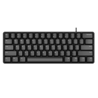 Rapoo V860 Desktop Wired Gaming Mechanical Keyboard, Specifications:61 Keys(Black Shaft) - Wired Keyboard by Rapoo | Online Shopping UK | buy2fix