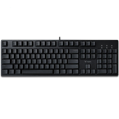 Rapoo V860 Desktop Wired Gaming Mechanical Keyboard, Specifications:104 Keys(Black Shaft) - Wired Keyboard by Rapoo | Online Shopping UK | buy2fix