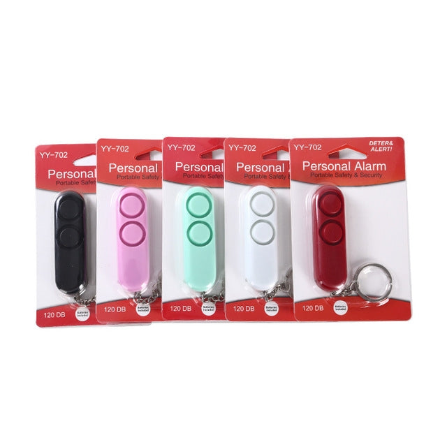 5 PCS 120dB Loud Volume Women Anti-Wolf Alarm Keychain, Random Color Delivery - Security by buy2fix | Online Shopping UK | buy2fix