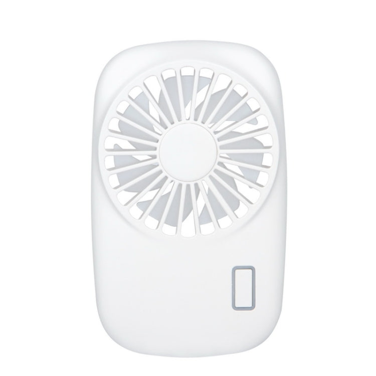 Portable Hand Held USB Rechargeable Mini Fan(White) - Consumer Electronics by buy2fix | Online Shopping UK | buy2fix