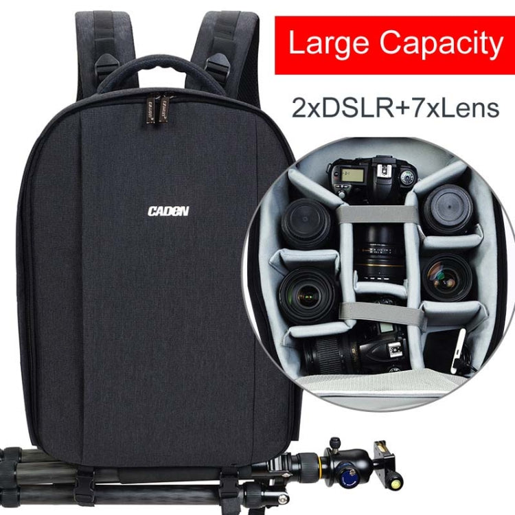 CADeN USB SLR Camera Bag Professional  Waterproof Portable Unisex Camera Bag - Backpack by CADeN | Online Shopping UK | buy2fix