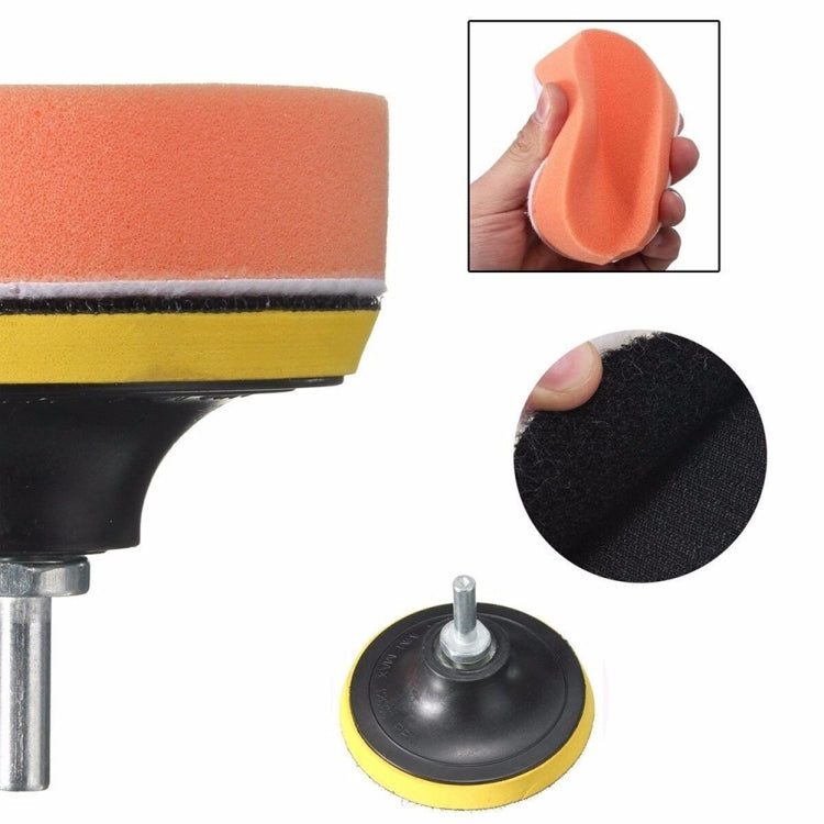 7 in 1 Buffing Pad Set Thread Auto Car Polishing Pad Kit for Car Polisher, Size:7 inch - Polishing Machine & Accessories by buy2fix | Online Shopping UK | buy2fix