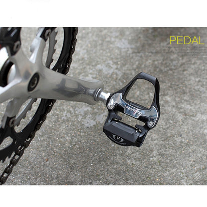 PROMEND Road Bike Aluminum Alloy Palin Bearing Self-locking Pedal - Pedals by PROMEND | Online Shopping UK | buy2fix