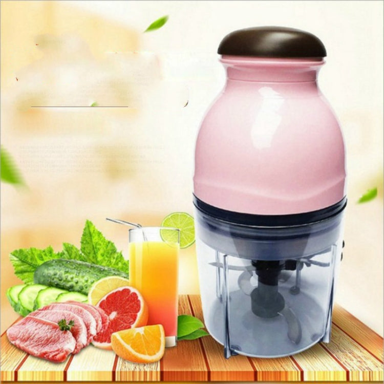 Portable Mixing Cup Electric Soy Milk Juicer Multi-function Cooking Machine Home Meat Grinder(Pink) - Home & Garden by buy2fix | Online Shopping UK | buy2fix