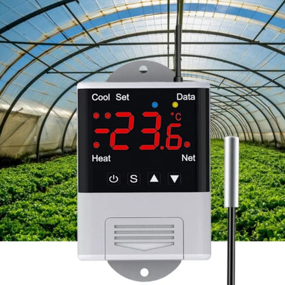 DTC-2201 18B20 Sensor WiFi Intelligent Aquarium Fish Tank Hatch Central Air Conditioning Temperature Controller - Thermostat & Thermometer by buy2fix | Online Shopping UK | buy2fix