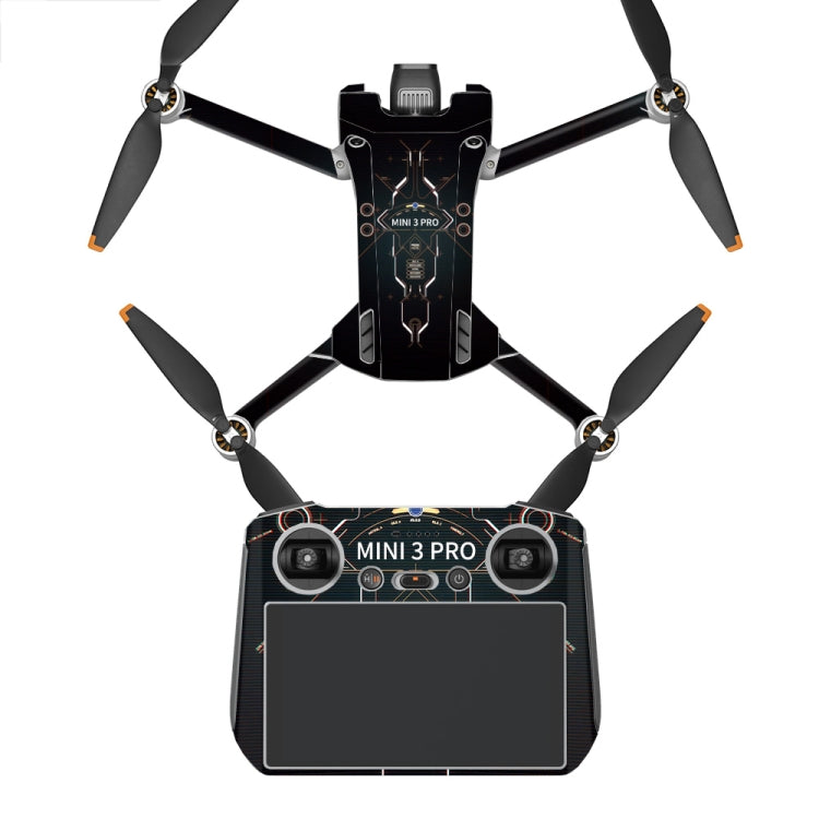 Full Surround Style Waterproof  Sticker For DJI Mini 3 Pro RC With Screen Version(Mn3-01) - DJI & GoPro Accessories by buy2fix | Online Shopping UK | buy2fix