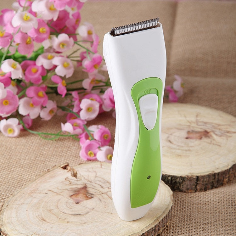 Hair Clipper Rechargeable Electric Clippers Haircut Tools For Children(Green and White) - Hair Trimmer by buy2fix | Online Shopping UK | buy2fix