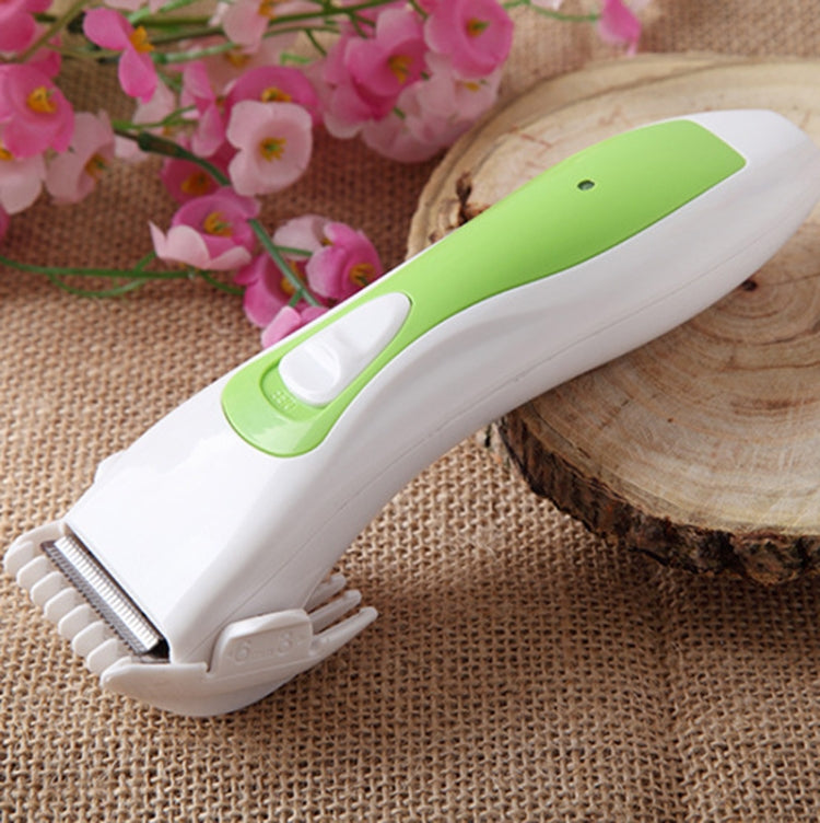 Hair Clipper Rechargeable Electric Clippers Haircut Tools For Children(Green and White) - Hair Trimmer by buy2fix | Online Shopping UK | buy2fix