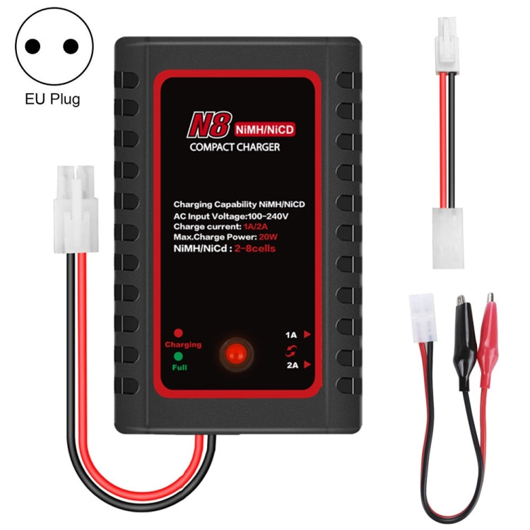 HTRC N8 Ni-MH Ni-Cr Battery Charger Smart Balance Charger, EU Plug - Charger by HTRC | Online Shopping UK | buy2fix