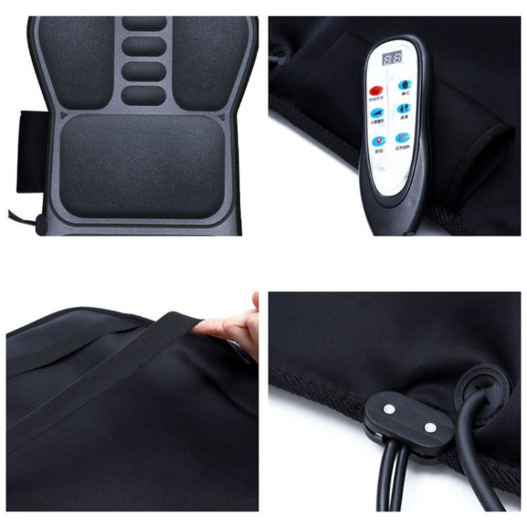 YJ-308 Car Massager Cervical Spine Neck Waist Car Home Heating Whole Body Multifunctional Massage Mat, Specification: Premium Version (24V for Trucks) - Seat Accessories by buy2fix | Online Shopping UK | buy2fix