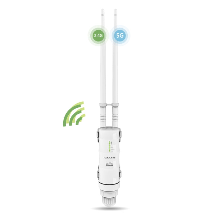 WAVLINK AC600 AP 2.4G/5G Dual Frequency Outdoor High Power Repeater, Pulg Type:UK Plug - Wireless Routers by WAVLINK | Online Shopping UK | buy2fix