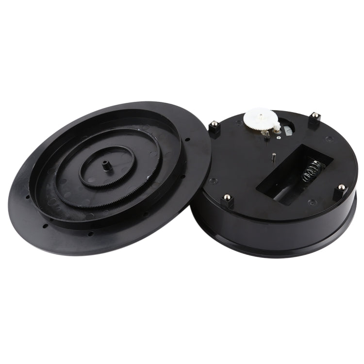 30cm 360 Degree Electric Rotating Turntable Display Stand Video Shooting Props Turntable for Photography, Load 4kg (Black) - Camera Accessories by buy2fix | Online Shopping UK | buy2fix
