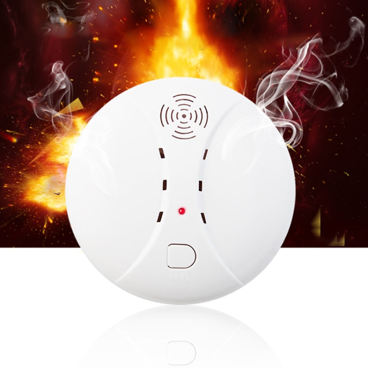 ZC-S004 Wireless Fire Sensor Protection Smoke Detector Home Security Alarm Systems - Security by buy2fix | Online Shopping UK | buy2fix