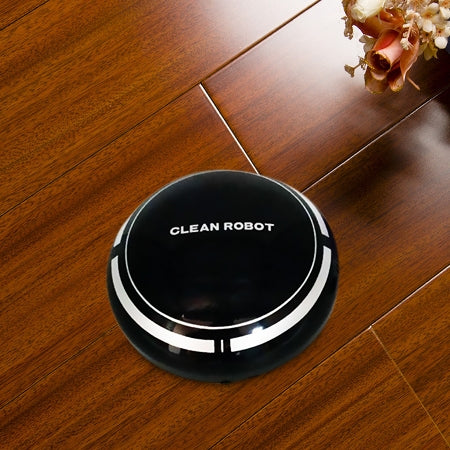 2 In 1 Rechargeable Floor Sweeping Robot Dust Catcher Intelligent Auto-Induction Floor Sweeping Robot Vacuum Cleaner(Black) - Consumer Electronics by buy2fix | Online Shopping UK | buy2fix