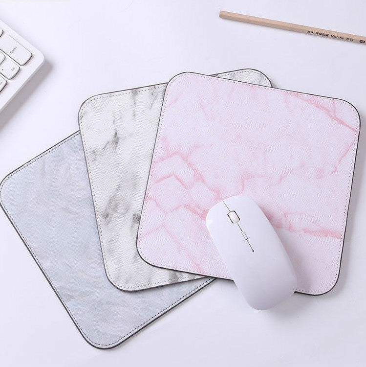 Office Desk Mat Marble Pattern Desk Organizer School Supplies Mouse Desk Tools(Beige) - Computer & Networking by buy2fix | Online Shopping UK | buy2fix