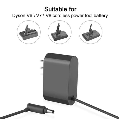 26.1V Vacuum Cleaner Accessories Power Adapter Plug for Dyson Dyson V6 / V7 / V8, Plug Standard:US Plug - Consumer Electronics by buy2fix | Online Shopping UK | buy2fix