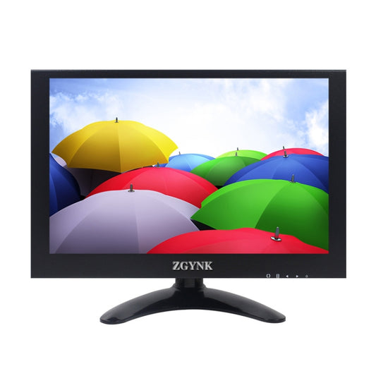 ZGYNK B1042 Portable High-Definition Metal Computer Monitor Display, Size:12 inch VGA AV HDMI BNC - Computer & Networking by ZGYNK | Online Shopping UK | buy2fix