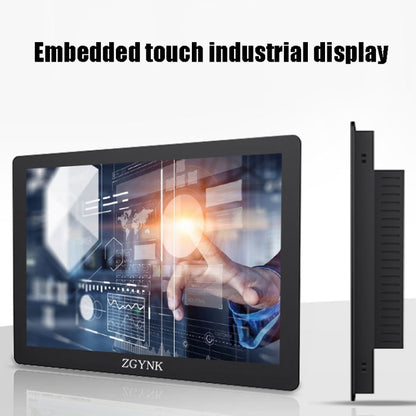 ZGYNK KQ101 HD Embedded Display Industrial Screen, Size: 15.6 inch, Style:Capacitive - LCD Monitors by ZGYNK | Online Shopping UK | buy2fix