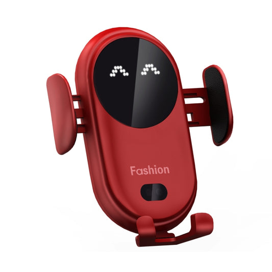 S11 Smart Infrared Sensor Car Wireless Charger, Colour: Red - In Car by buy2fix | Online Shopping UK | buy2fix